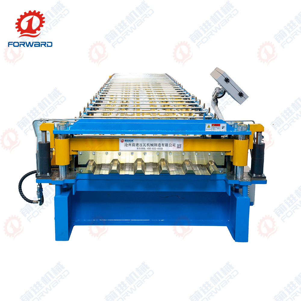 FORWARD Cutting-Edge Trapezoidal Roll Forming Machine for Roofing Applications