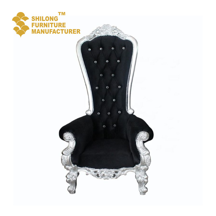 SL-GWY-B001 Wholesale furniture party chairs event wedding gold stainless steel metal frame banquet hotel wedding chair