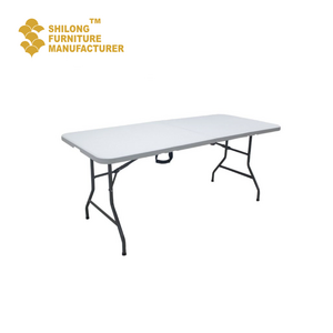 Folding Outdoor Table HDPE Plastic SL-ZDZ-E001 Factory Wholesale 4ft/5ft/6ft/8ft Modern Tables and Chairs for Events Kitchen