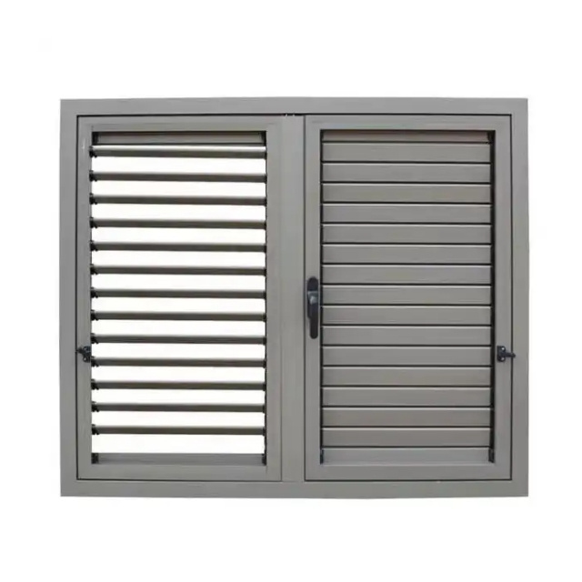 aluminium jalousie windows louver swing door metal sliding door with louver catalogues