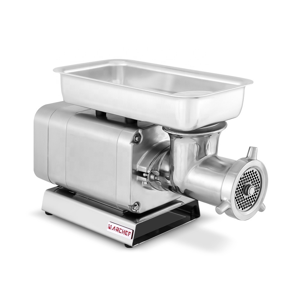 Professional stainless steel electric automatic heavy duty 220KG/H restaurant industrial sausage meat grinder