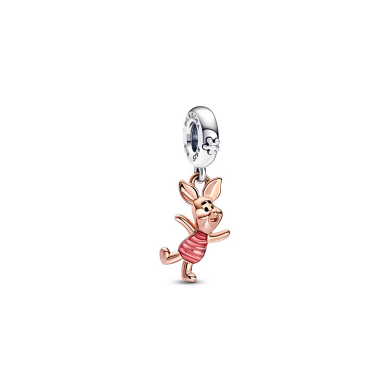 New Original 925 Sterling Silver Tigger DIY Charm Beads Suitable for Women Original Snake Bracelet Jewelry Design Bracelet