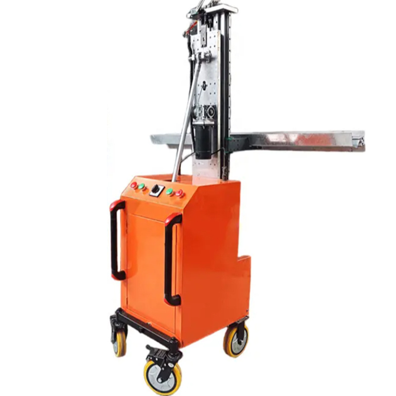 Full-automatic gypsum scraping machine intelligent wall plastering machine cement mortar smoothing machine