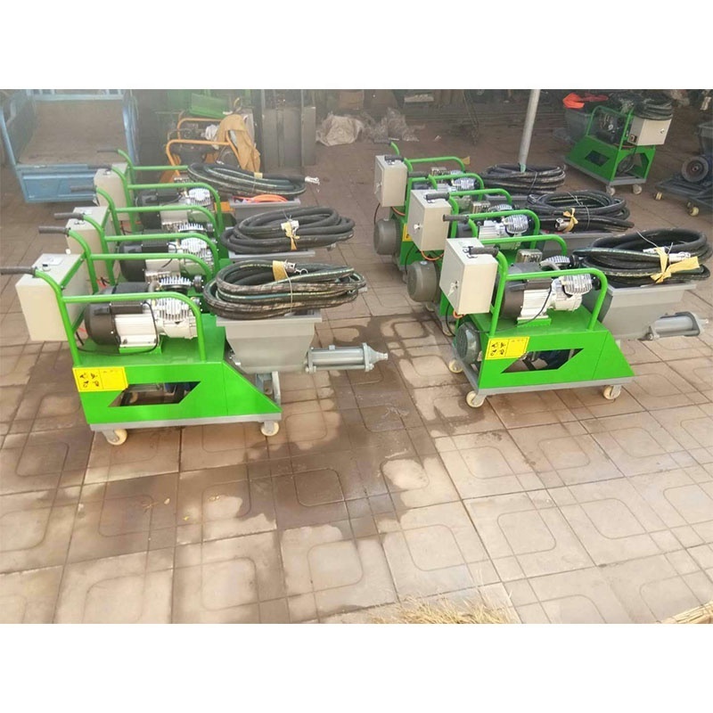 High pressure plastering machine for cement mortar White plaster grouting machine