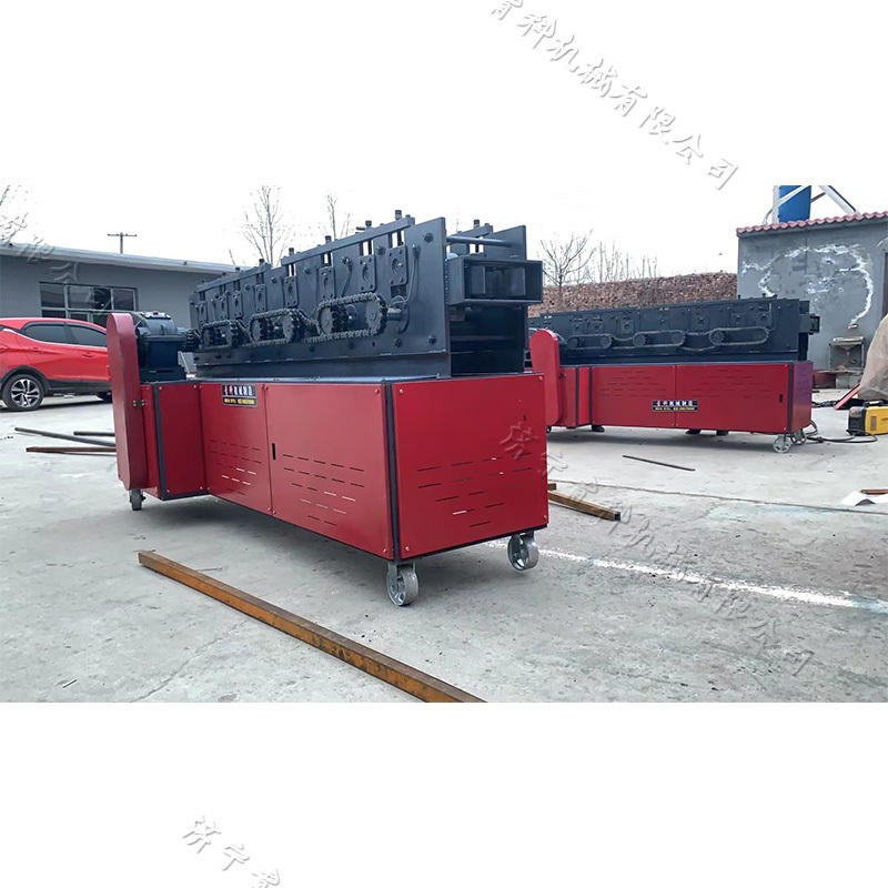 2023 New design cost-effective Angle steel straightening equipment Scaffolding painting straightening machine