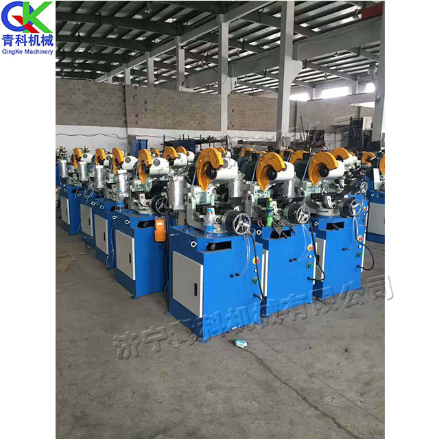 Small vertical hand pipe cutter  Iron/stainless steel/aluminum pipe cutting machine manufacturers Hob pipe cutter