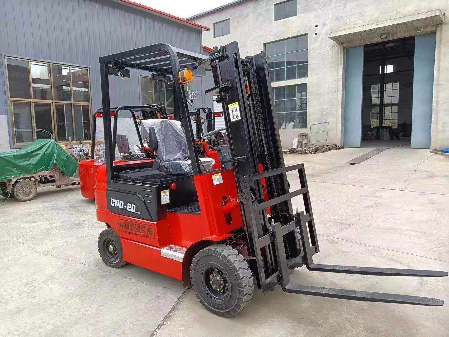 2 ton Environmentally friendly electric transpallet diesel  container mast side shift powered  forklift