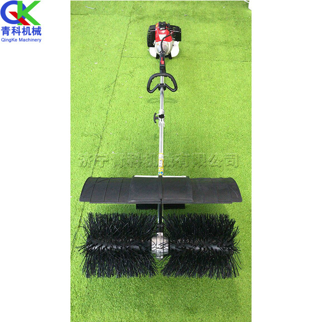 Two-stroke portable gasoline grass combing machine  Artificial lawn waste sweeper device