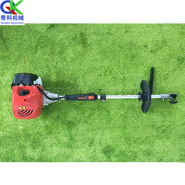 Two-stroke portable gasoline grass combing machine  Artificial lawn waste sweeper device