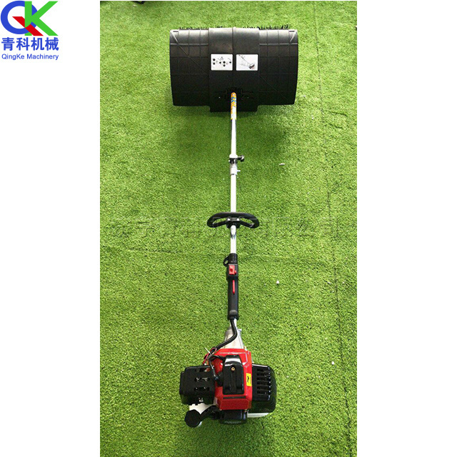 Two-stroke portable gasoline grass combing machine  Artificial lawn waste sweeper device