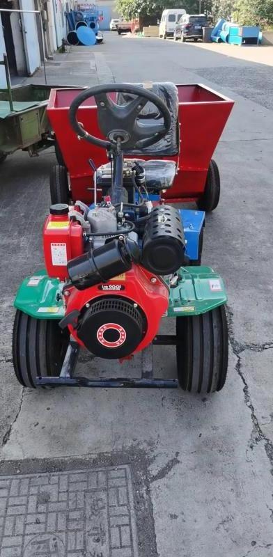 Good price riding grass combing and sand washing machine 15HP field lawn combing equipment