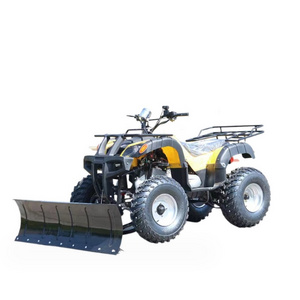 Four-wheeled driving snow pusher beach car petrol snowplow garden snow pushers