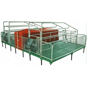 Animal birth bed farm raising equipment cast iron pig pen sow farrowing crate for sale  Pig cage with The pig obstetric table