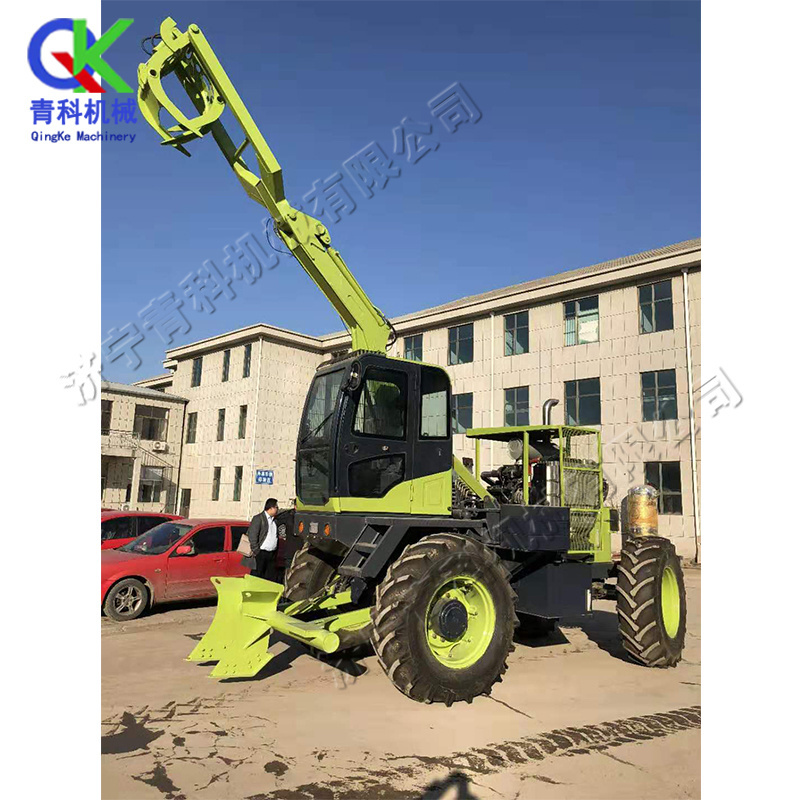 Farm Agricultural Home Sugar Cane Loader 360 Degree Loading and Unloading Sugar Cane Truck Mobile Cane Grabbing Machine