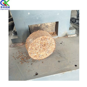 Automatic iron scraps forming chip cake pressing block machine scrap metal scrap briquette pressing and forming machine