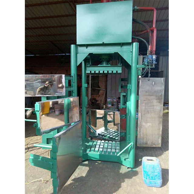 Metal Baler 20 Tons Horizontal Automatic Plastic Baler Machine Waste Paper Baler Machine  Bottle Bailing Press Machine