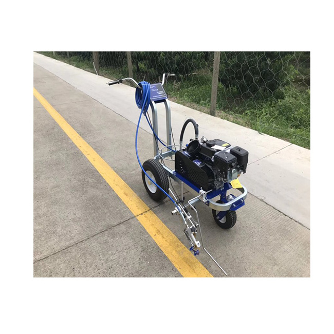 Cold spray marking machine parking space painting equipment road line drawing machinery