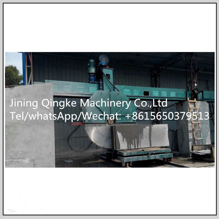 Granite disc saw stone cutting machine with high precision