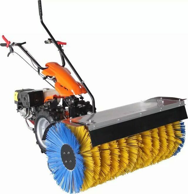 6.5 horsepower snow plow residential property factory snow plow nylon wire roller brush snow plow