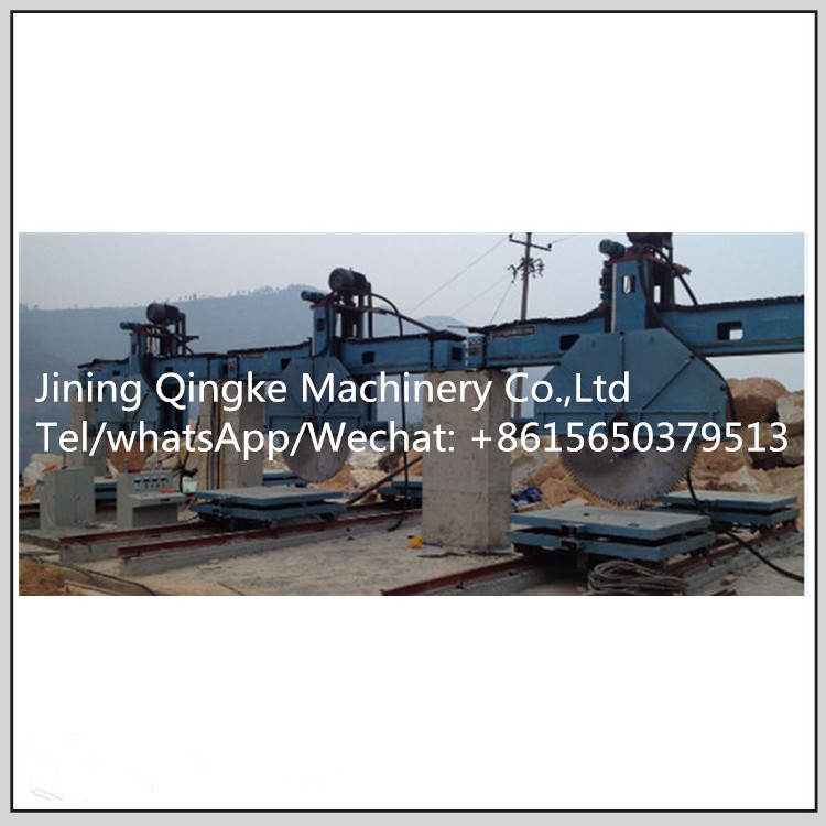 Granite disc saw stone cutting machine with high precision