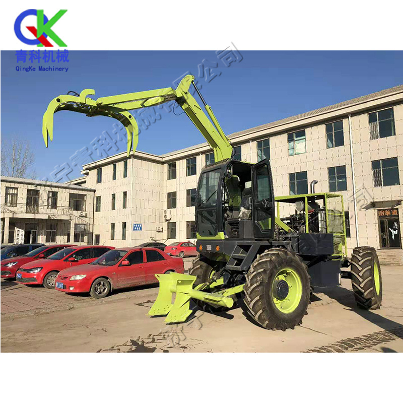 Farm Agricultural Home Sugar Cane Loader 360 Degree Loading and Unloading Sugar Cane Truck Mobile Cane Grabbing Machine