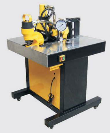 Busbar processing machine cutting bending punching functionality Hydraulic Bus Bar Processor Machine