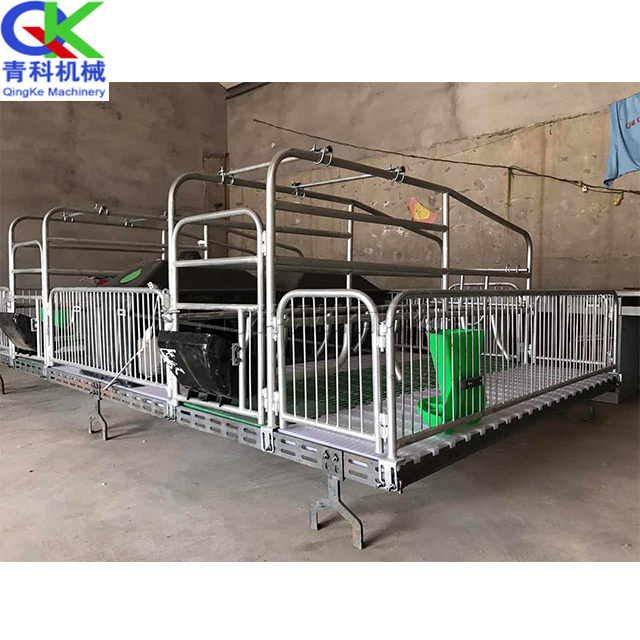 Animal birth bed farm raising equipment cast iron pig pen sow farrowing crate for sale  Pig cage with The pig obstetric table