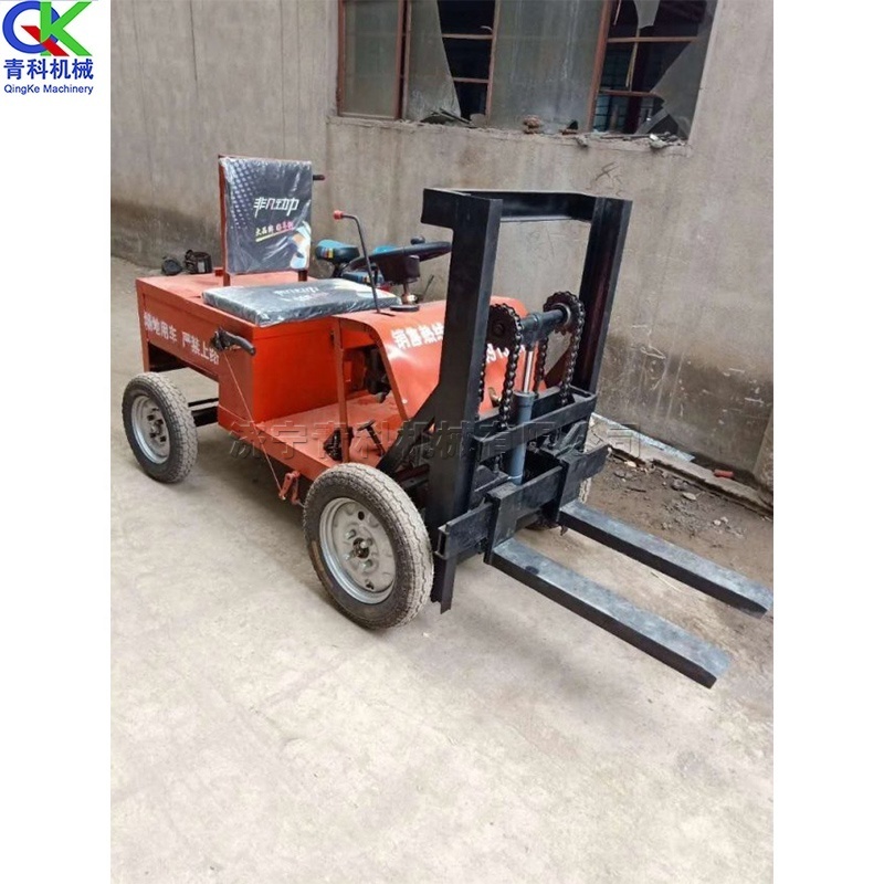 Electric pallet truck Warehouse cargo transportation forklift move flexible Cement brick factory cargo handling tool cart