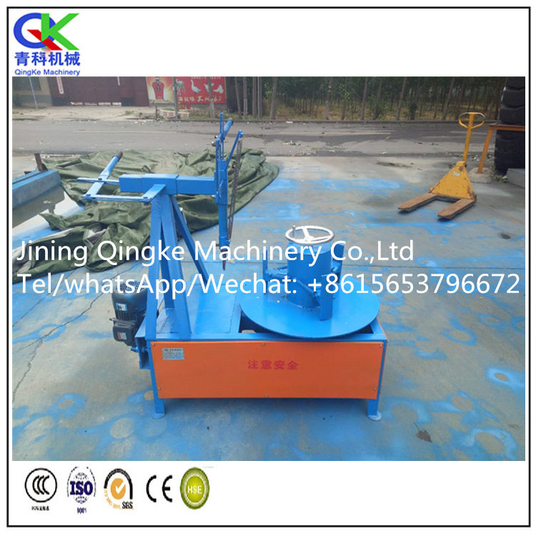 waste tyre cutting machine / used tyre sidewall cutter