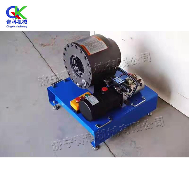 Sanitary ware hose rubber product making machinery hydraulic hoses crimper manual hose pressing machine