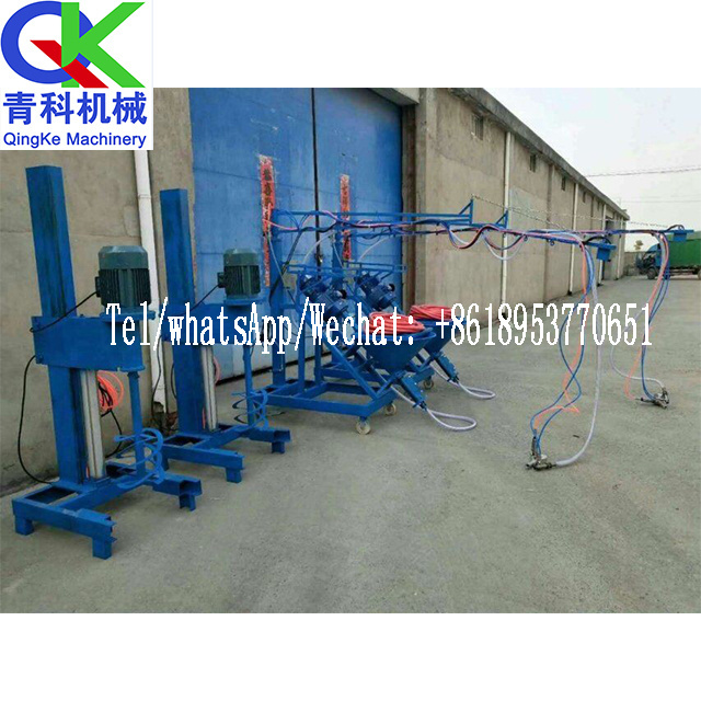 grc glass fiber cement spray machine FRP composite roving fiber  glass chopper chop resin spray gun system machine