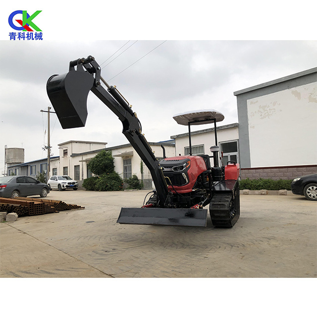 50HP/60HP/120HP Mini Crawler Bulldozer Small transporters Agricultural mountain rotary tiller Small tractor