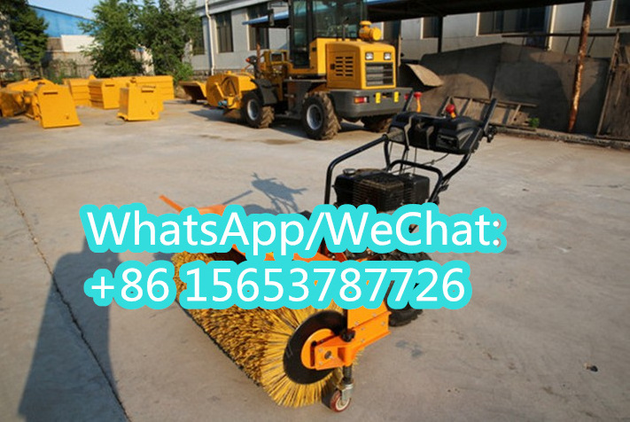 6.5 horsepower snow plow residential property factory snow plow nylon wire roller brush snow plow