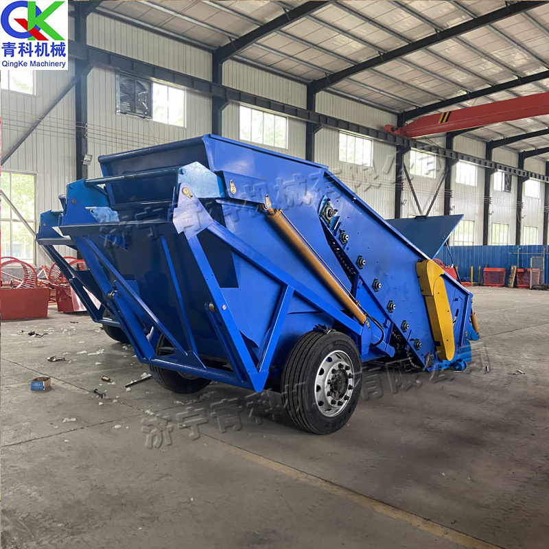 Professional agricultural stone picker large farmland clearing stone land tillage preparation equipment automatic stone picker