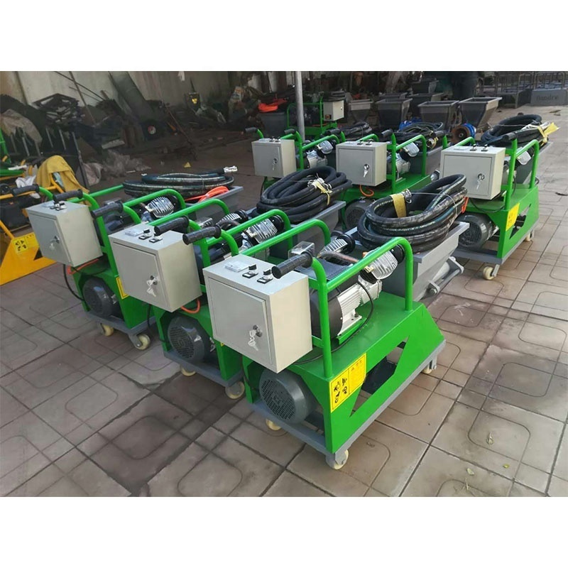 High pressure plastering machine for cement mortar White plaster grouting machine