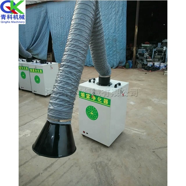 Mobile welding fume extractor for industry fume collection