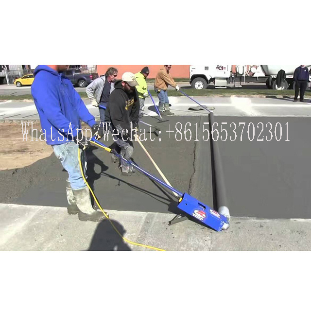 Roller ground paver concrete floor leveling paver concrete pavement leveler