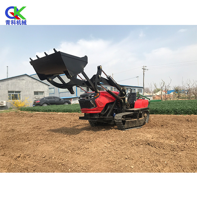 50HP/60HP/120HP Mini Crawler Bulldozer Small transporters Agricultural mountain rotary tiller Small tractor