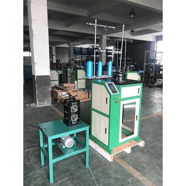 Household baijie cloth bath strip knitting machinery automatic wire sponge wiping production machine