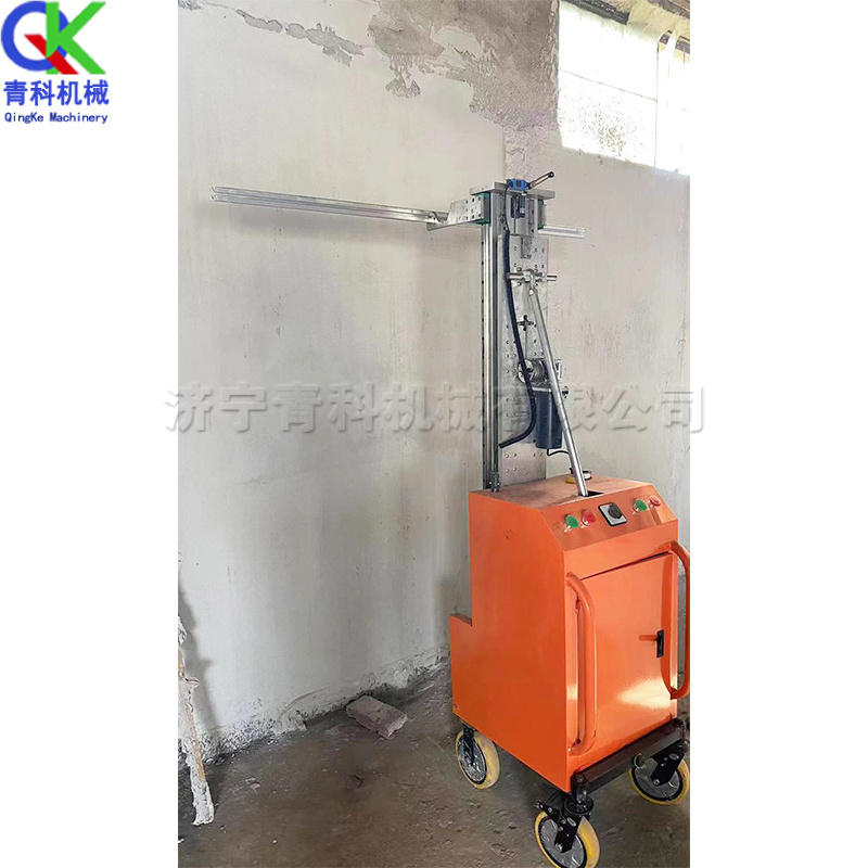 Full-automatic gypsum scraping machine intelligent wall plastering machine cement mortar smoothing machine