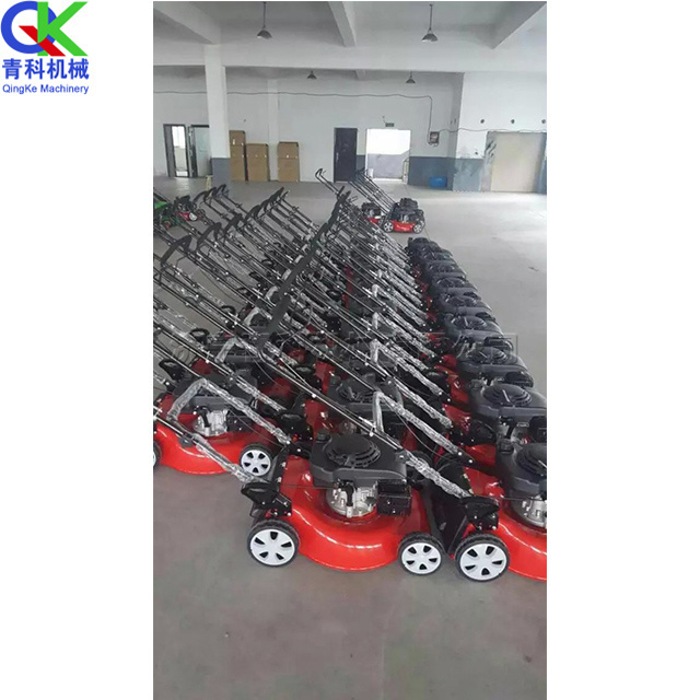 Gasoline self-propelled lawn Rice transplanter garden mechanical mower hand propelled lawn machine