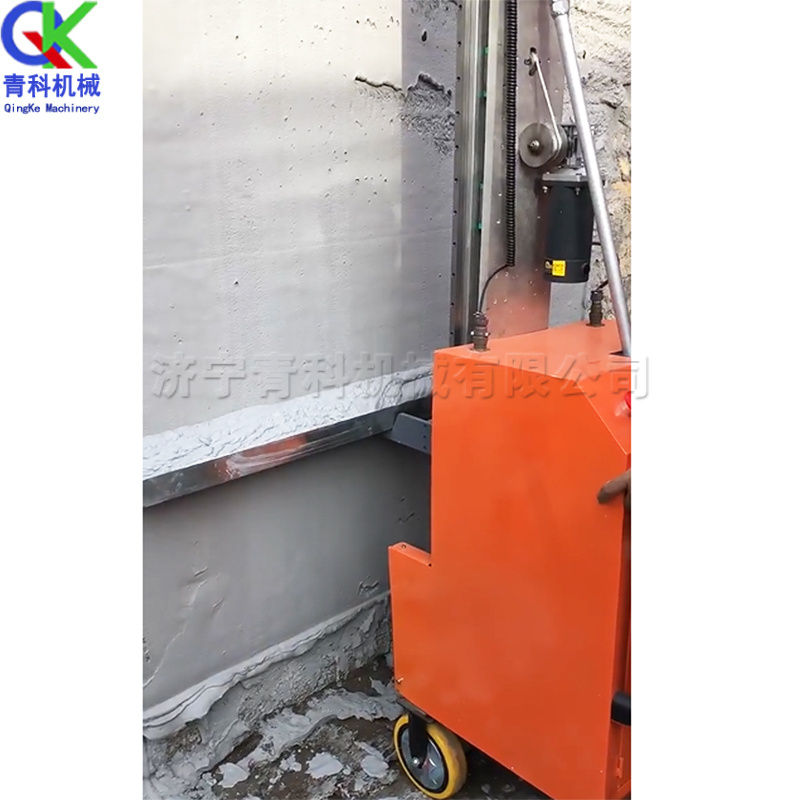 Full-automatic gypsum scraping machine intelligent wall plastering machine cement mortar smoothing machine