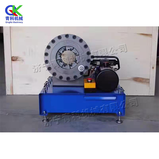 Sanitary ware hose rubber product making machinery hydraulic hoses crimper manual hose pressing machine