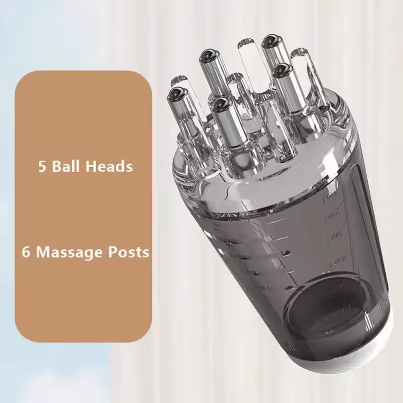 Head Scalp Massager Brush Mini Portable Hair Growth Serum Oil Liquid Dispenser Brush Medicine Comb Scalp Applicator