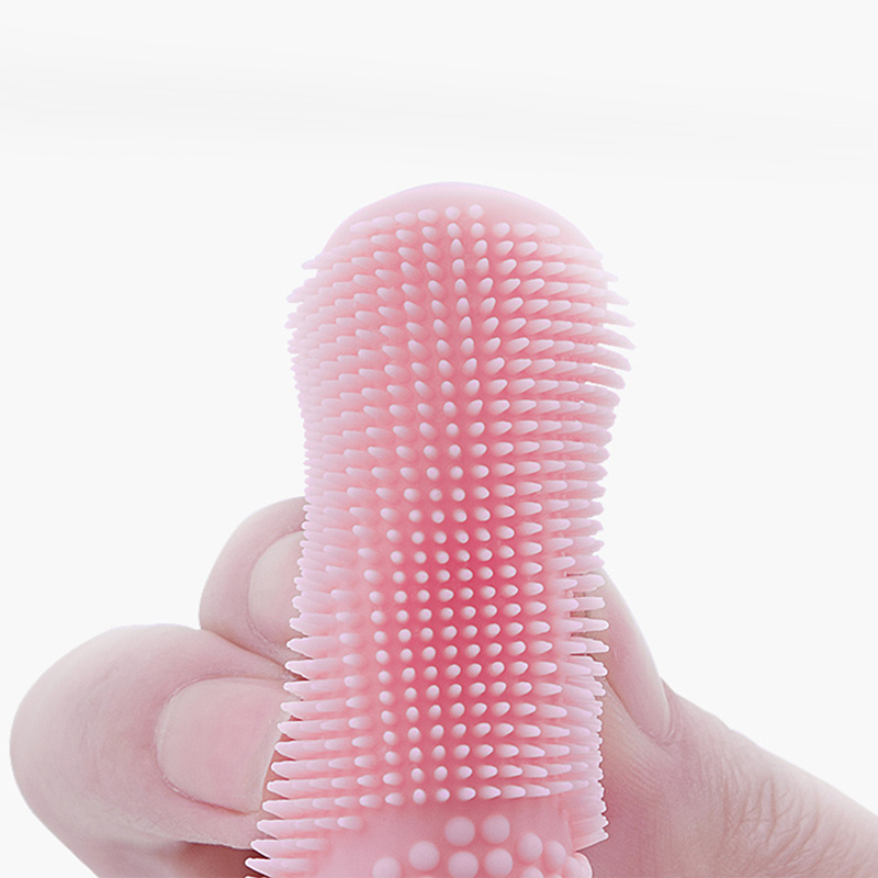 Soft silicone Massage shower head Baby Shampoo hair brush