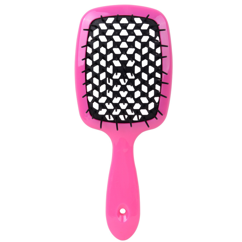 Wholesale Customized Logo ABS Detangling Vent Shower Hair Brush for Curly Thick Straight Hair