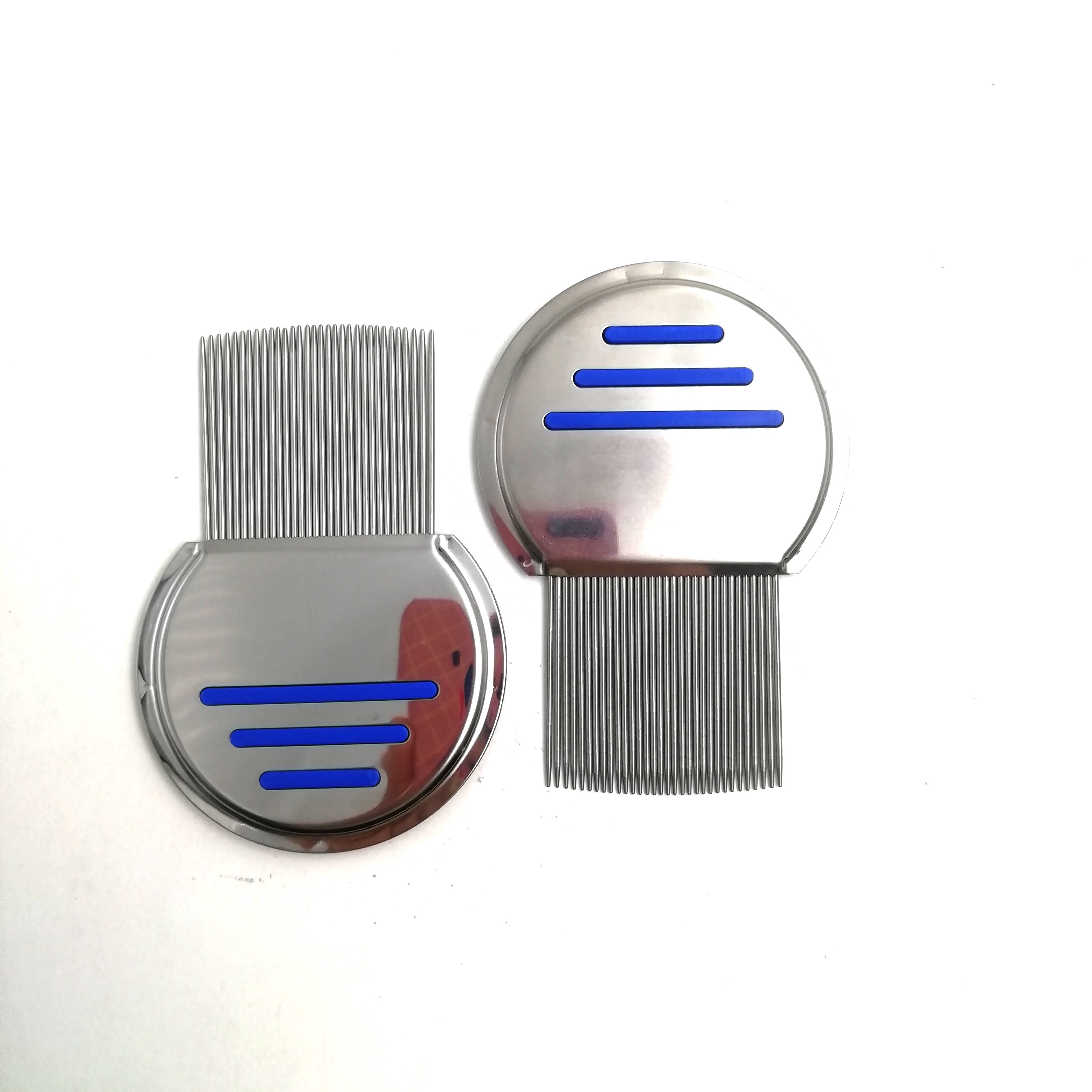 Factory Wholesale Price Pet Head Anti Nit Terminator Lice Metal Comb Stainless Steel Lice Comb