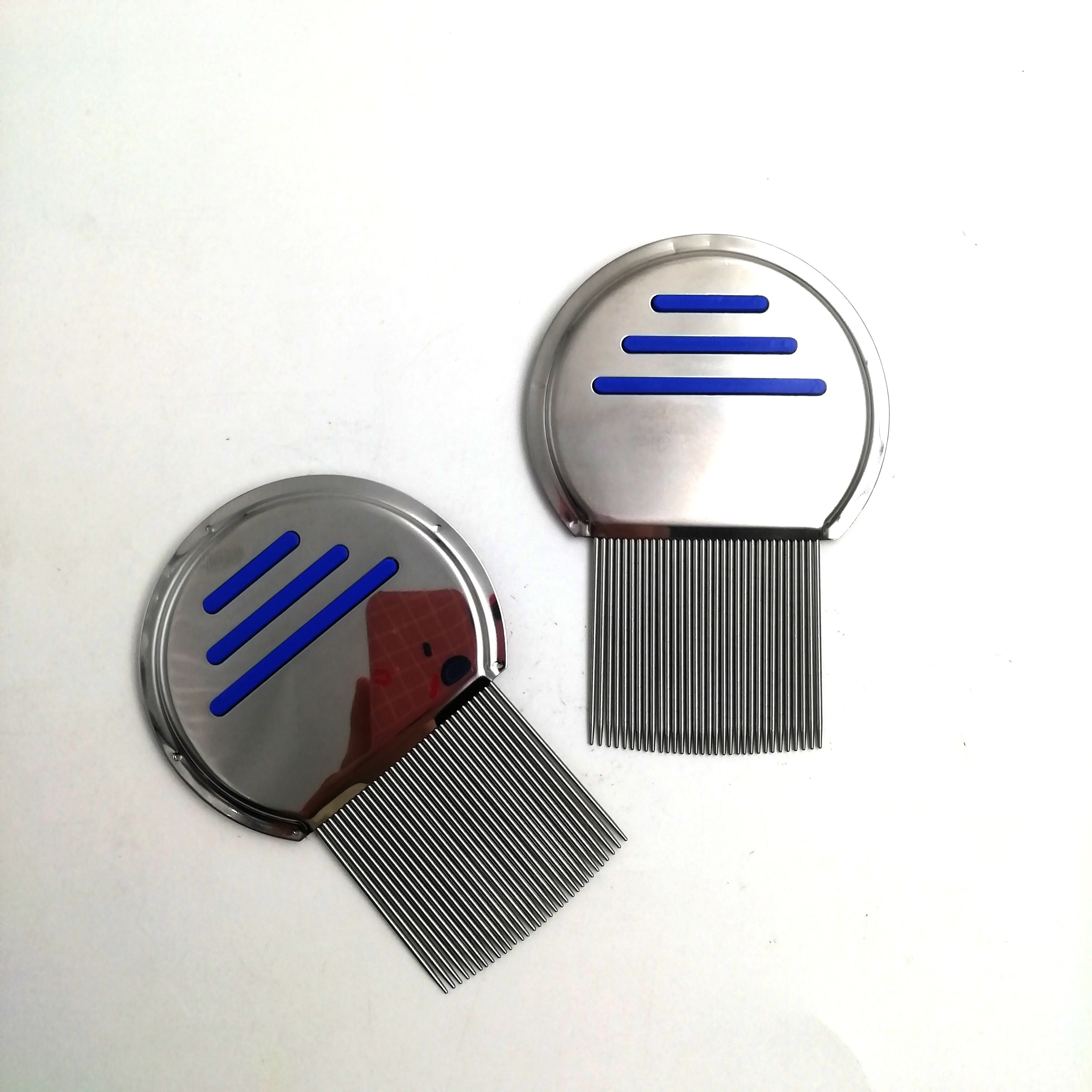 Factory Wholesale Price Pet Head Anti Nit Terminator Lice Metal Comb Stainless Steel Lice Comb