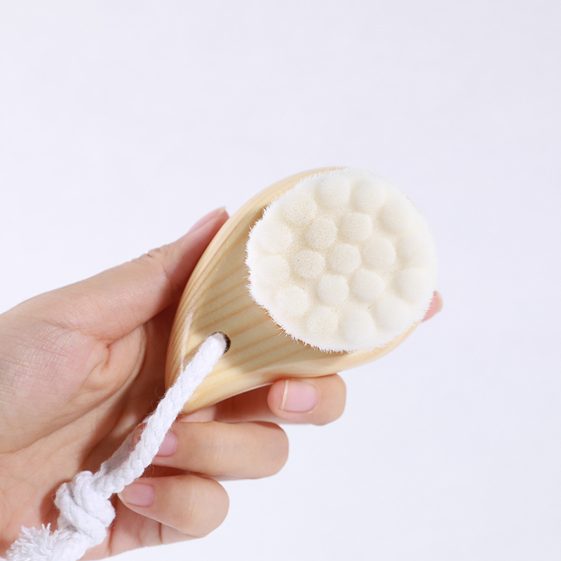 Portable deep pore cleansing brush exfoliating spin brush facial cleansing brush