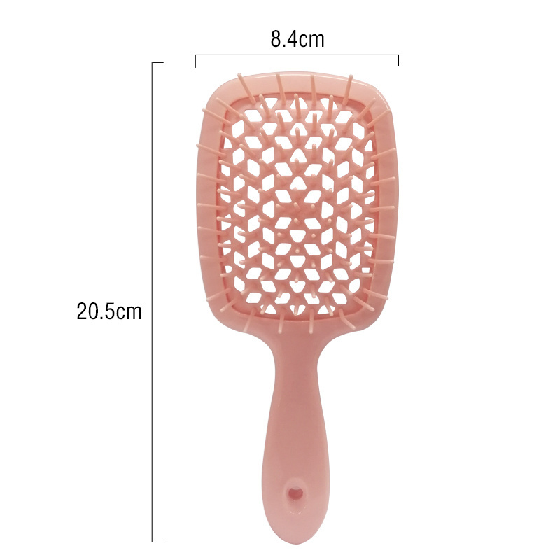 Wholesale Customized Logo ABS Detangling Vent Shower Hair Brush for Curly Thick Straight Hair